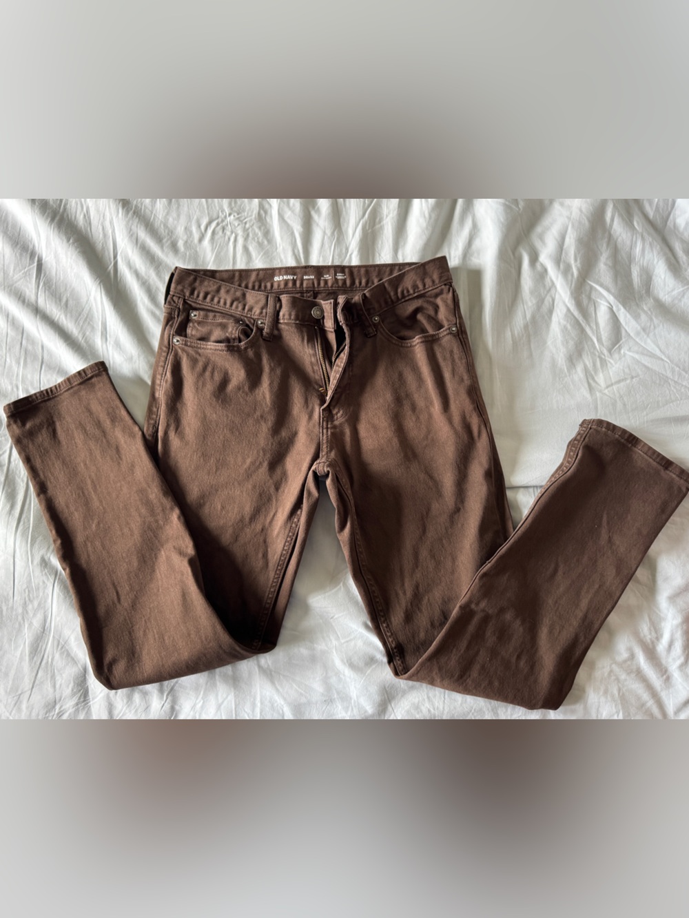 Old Navy Brown Jeans 30x32 Slim Fit